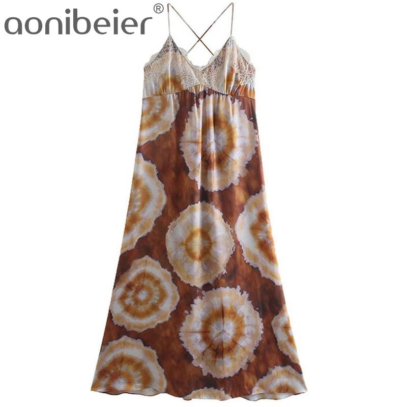 Tie Dye Loose Slip Maxi Dress Summer Lace Spliced High Waist Sleeveless Cross Back Women Ankle Length Cami 210604, Skirts
Tie Dye Loose Slip Maxi Dress Summer Lace Spliced High Waist Sleeveless Cross Back Women Ankle Length Cami 210604, Skirts