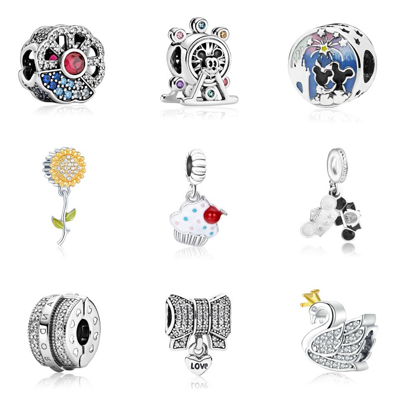 Fits Pandora Bracelets 20pcs Sunflower Ferris Wheel Swan Crystal Dangle Silver Charms Bead For Women Making Diy European Necklace Jewelry Accessorie
Fits Pandora Bracelets 20pcs Sunflower Ferris Wheel Swan Crystal Dangle Silver Charms Bead For Women Making Diy European Necklace Jewelry Accessorie