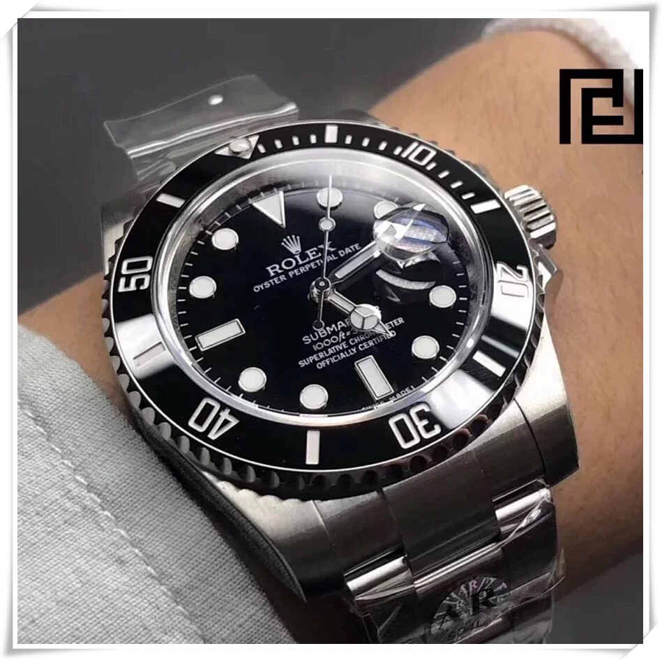 Rolexwatch U1 Mens Watches Automatic Mechanical Watch Stainless Steel Blue Black Ceramic Sapphire WristWatches Super luminous montre de luxe, Black;brown
Rolexwatch U1 Mens Watches Automatic Mechanical Watch Stainless Steel Blue Black Ceramic Sapphire WristWatches Super luminous montre de luxe, Black;brown