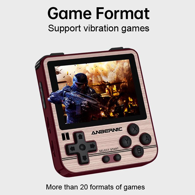 Retro Game Console Handheld Player Open Source System 2.8-inch IPS Screen CNC Shell Music 3.5mm Audio Out Portable Players
Retro Game Console Handheld Player Open Source System 2.8-inch IPS Screen CNC Shell Music 3.5mm Audio Out Portable Players