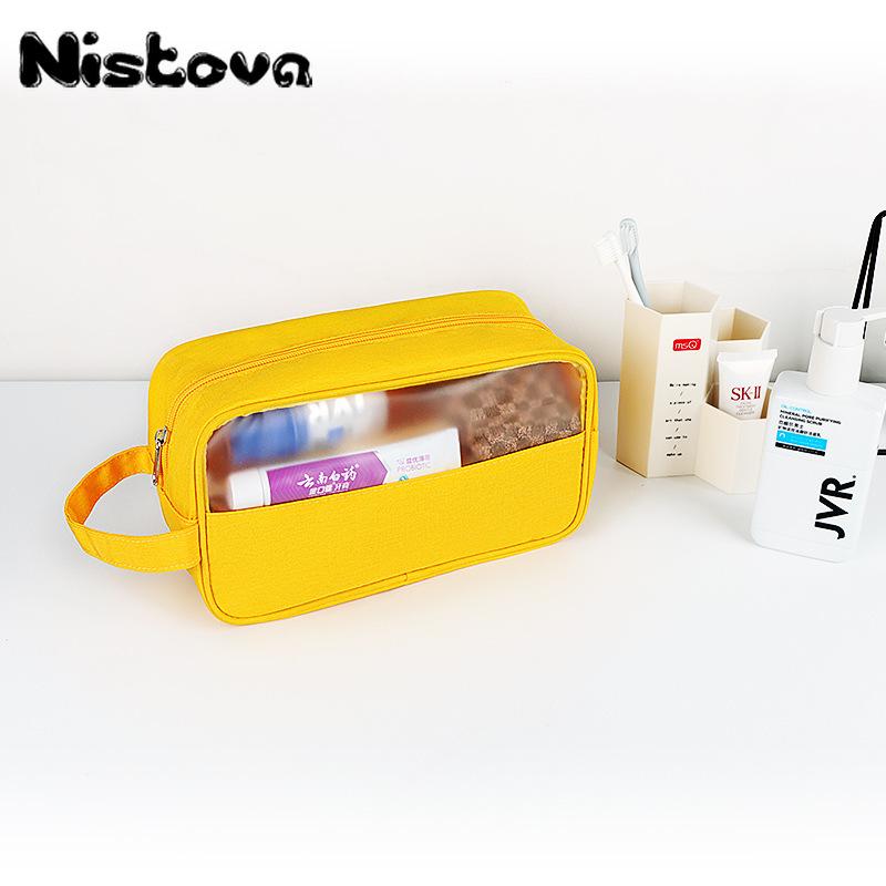 Womens Cosmetic Bag Man Woman Box Portable Carry-on Storage Wash Travel Organizer Toilet Korean Version Waterproof Bags & Cases
Womens Cosmetic Bag Man Woman Box Portable Carry-on Storage Wash Travel Organizer Toilet Korean Version Waterproof Bags & Cases