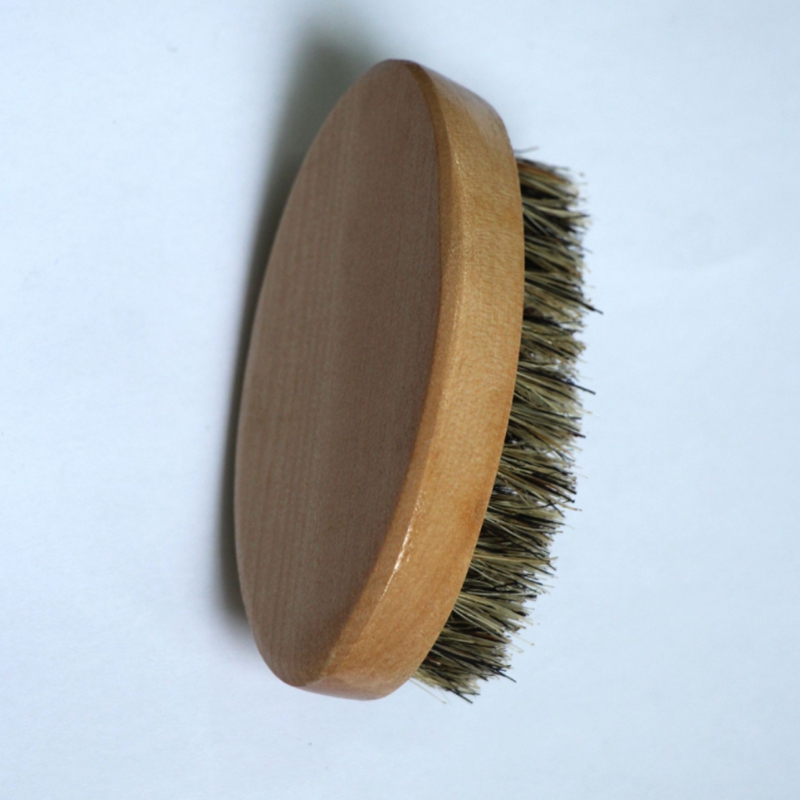 10pcs Wood Bristles Beard Brush shaving aftershave Mustache Wooden Men brushes Comb 8x4x3cm
