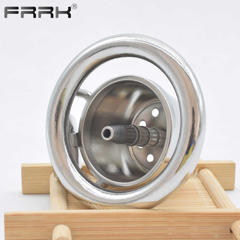 FRRK Male Chastity Cage Men's Lid Shower Bondage Belt Device Full Close Small Penis Ring BDSM Adults 18 Intimate Couple Sex Toys 211013