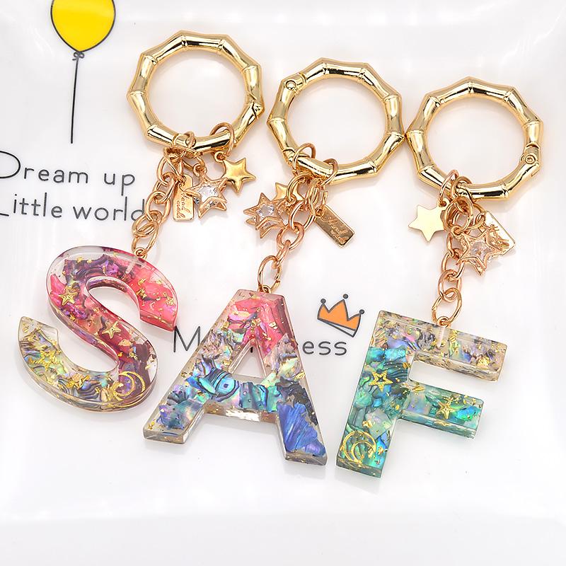 Keychains Cute A S F Letters Star Pendant Keyring Fashion Dried Flower English Car Handbag Key Rings Jewelry Gifts
Keychains Cute A S F Letters Star Pendant Keyring Fashion Dried Flower English Car Handbag Key Rings Jewelry Gifts