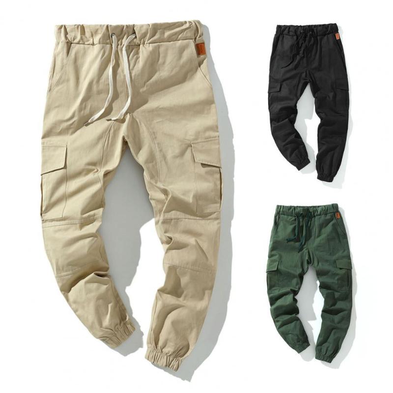Mens Pants 50% S Cargo Solid Color Multi Pockets Men Ankle Tied Drawstring For Sports, Green
Mens Pants 50% S Cargo Solid Color Multi Pockets Men Ankle Tied Drawstring For Sports, Green