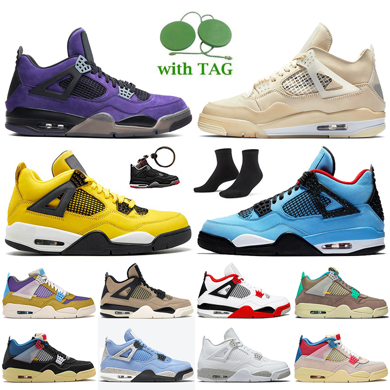 Jumpman Travis Scotts Jorden 4 Womens Mens 4s Basketball Shoes Jodan Sail White Oreo Court Purple Taupe Haze Jordon Trainers Sneakers, #16 court purple 40-47
Jumpman Travis Scotts Jorden 4 Womens Mens 4s Basketball Shoes Jodan Sail White Oreo Court Purple Taupe Haze Jordon Trainers Sneakers, #16 court purple 40-47