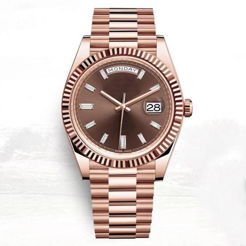 Fashion luxury watch DAYDATE automatic mechanical 40MM 18K men 3A watchres Stainless steel Wristwatch no battery 2813 Sapphire glass, Only box
Fashion luxury watch DAYDATE automatic mechanical 40MM 18K men 3A watchres Stainless steel Wristwatch no battery 2813 Sapphire glass, Only box