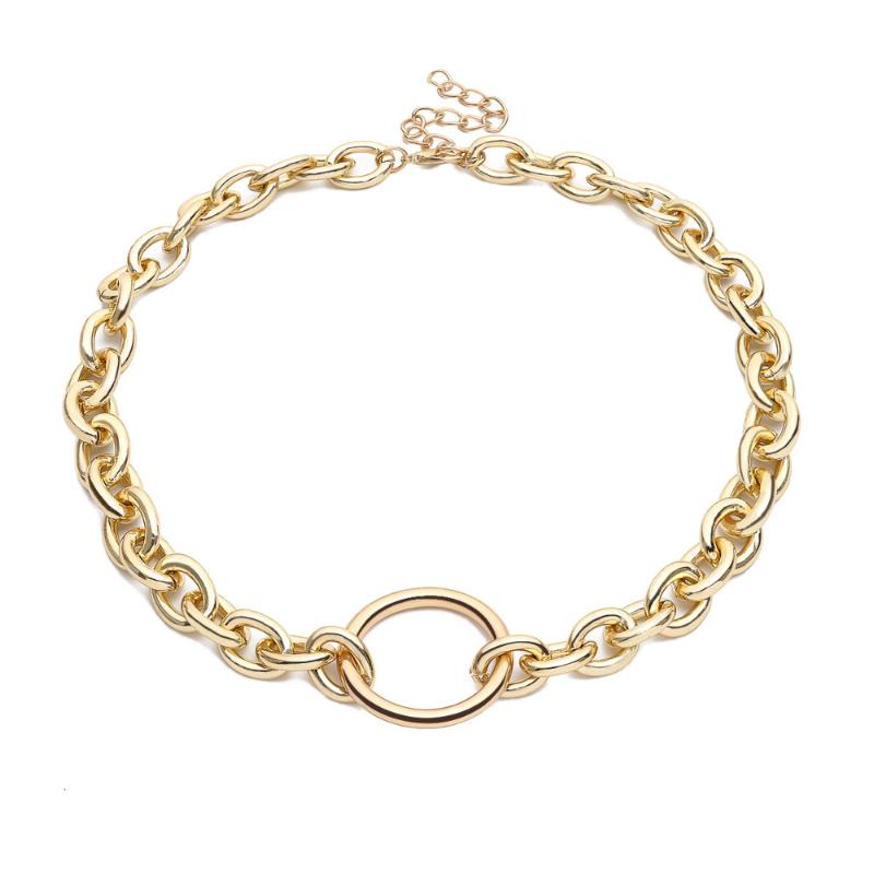Pendant Necklaces Women Chunky Shackle Necklace Bijoux Valentine's Day Chocker Choker Gold Color Chain Statement Femme 2021
Pendant Necklaces Women Chunky Shackle Necklace Bijoux Valentine's Day Chocker Choker Gold Color Chain Statement Femme 2021