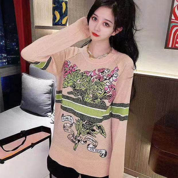Top quality designer 2021 autumn and winter luxury Women' Knits retro round neck cardigan letter jacquard fashion gift professional packaging, Black
Top quality designer 2021 autumn and winter luxury Women' Knits retro round neck cardigan letter jacquard fashion gift professional packaging, Black