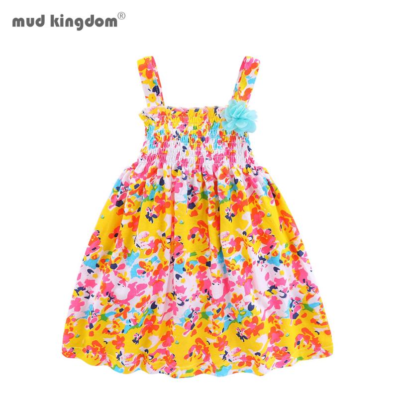 Girl's Dresses Mudkingdom Toddler Girl Summer Dress Cotton Floral Smocked For Baby Girls Sundress Cute Little Kids Jumper, Red;yellow
Girl's Dresses Mudkingdom Toddler Girl Summer Dress Cotton Floral Smocked For Baby Girls Sundress Cute Little Kids Jumper, Red;yellow