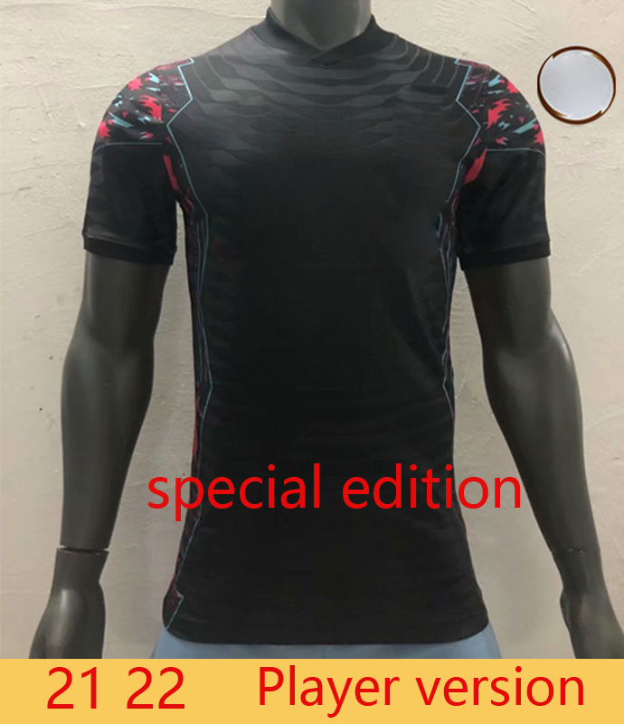 Player version 21 22 Men M.SALAH FIRMINO 2021 2022 soccer jersey special edition 3rd LVP MANE VIRGIL child youth football shirt TOPS maillots, Black;yellow
Player version 21 22 Men M.SALAH FIRMINO 2021 2022 soccer jersey special edition 3rd LVP MANE VIRGIL child youth football shirt TOPS maillots, Black;yellow