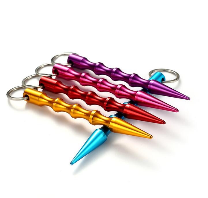 Press Elevator Tool Aluminum Self Defense weapons Safety For Women Girl Spike Stick Keychain Key Chain Metal
Press Elevator Tool Aluminum Self Defense weapons Safety For Women Girl Spike Stick Keychain Key Chain Metal