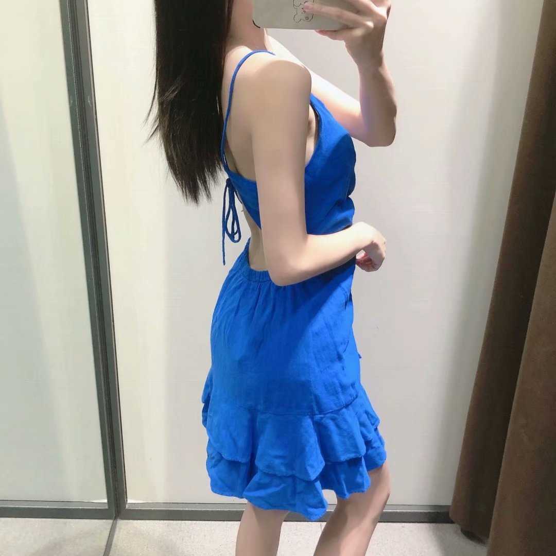 Summer Dress Women Backless elegant Casual Fashion Chic Lady Party Prom dress Woman robe femme 210709