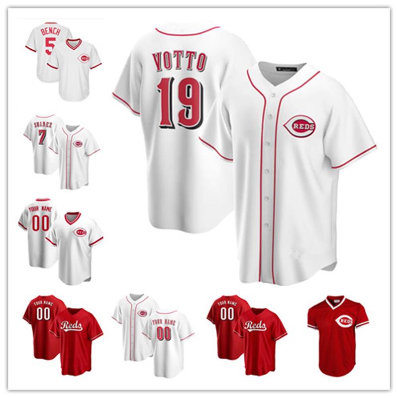 Cincinnati RedsCustom Joey Votto Eugenio Suarez jersey Johnny Bench Ken Griffey Jr Barry Larkin Chris Sabo Yasiel Puig Jesse Winker Baseball Jerseys, 2021 {hongren}
Cincinnati RedsCustom Joey Votto Eugenio Suarez jersey Johnny Bench Ken Griffey Jr Barry Larkin Chris Sabo Yasiel Puig Jesse Winker Baseball Jerseys, 2021 {hongren}