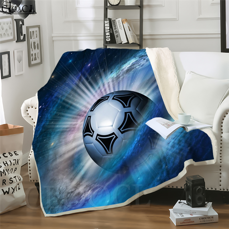 CLOOCL Blankets Physical Culture and Sports Soccer Football 3D Print Hip-hop Style Sofa Travel Throw Blanket Teens Bedding Plush Quilt
CLOOCL Blankets Physical Culture and Sports Soccer Football 3D Print Hip-hop Style Sofa Travel Throw Blanket Teens Bedding Plush Quilt
