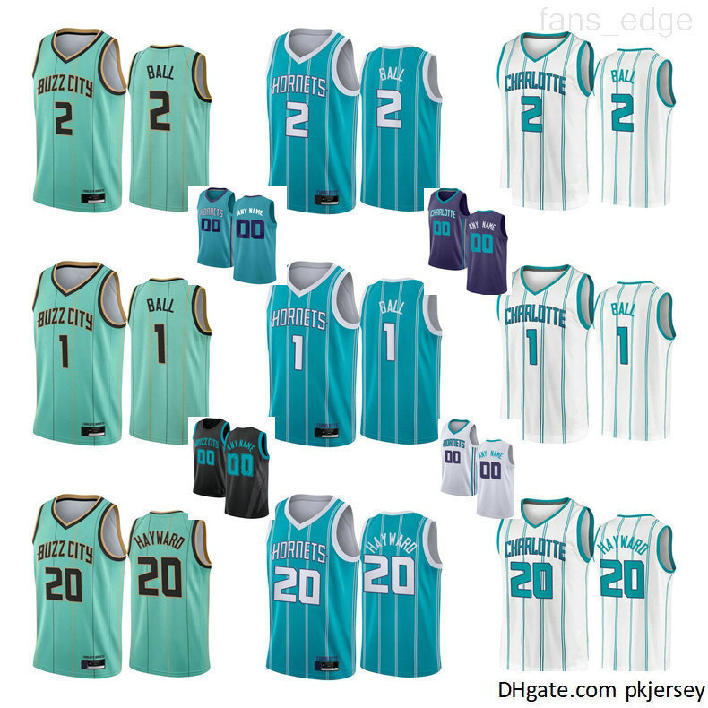 2020 2021 New Mens 2 LaMelo Ball Gordon 20 Hayward 22 Vernon Carey Jr. 20 Grant Riller Basketball Jerseys Teal White Purple, Black;red
2020 2021 New Mens 2 LaMelo Ball Gordon 20 Hayward 22 Vernon Carey Jr. 20 Grant Riller Basketball Jerseys Teal White Purple, Black;red
