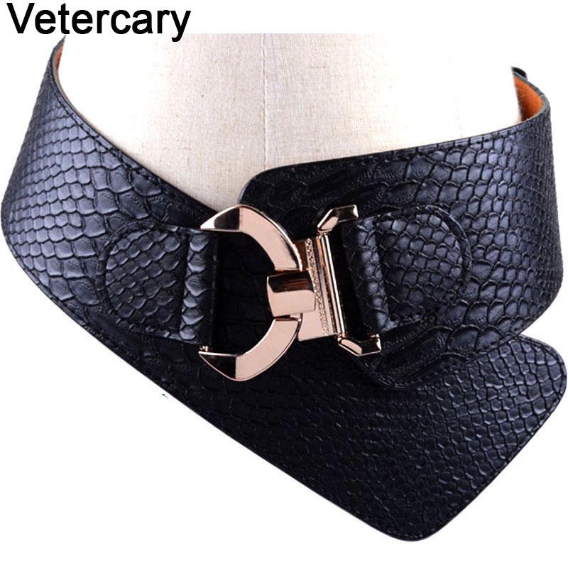 Belts Fashion Punk Rock Wide For Women Elastic Cummerbunds Black Luxury European Style Woman Belt Metal Buckle Coat Decorate, Black;brown
Belts Fashion Punk Rock Wide For Women Elastic Cummerbunds Black Luxury European Style Woman Belt Metal Buckle Coat Decorate, Black;brown