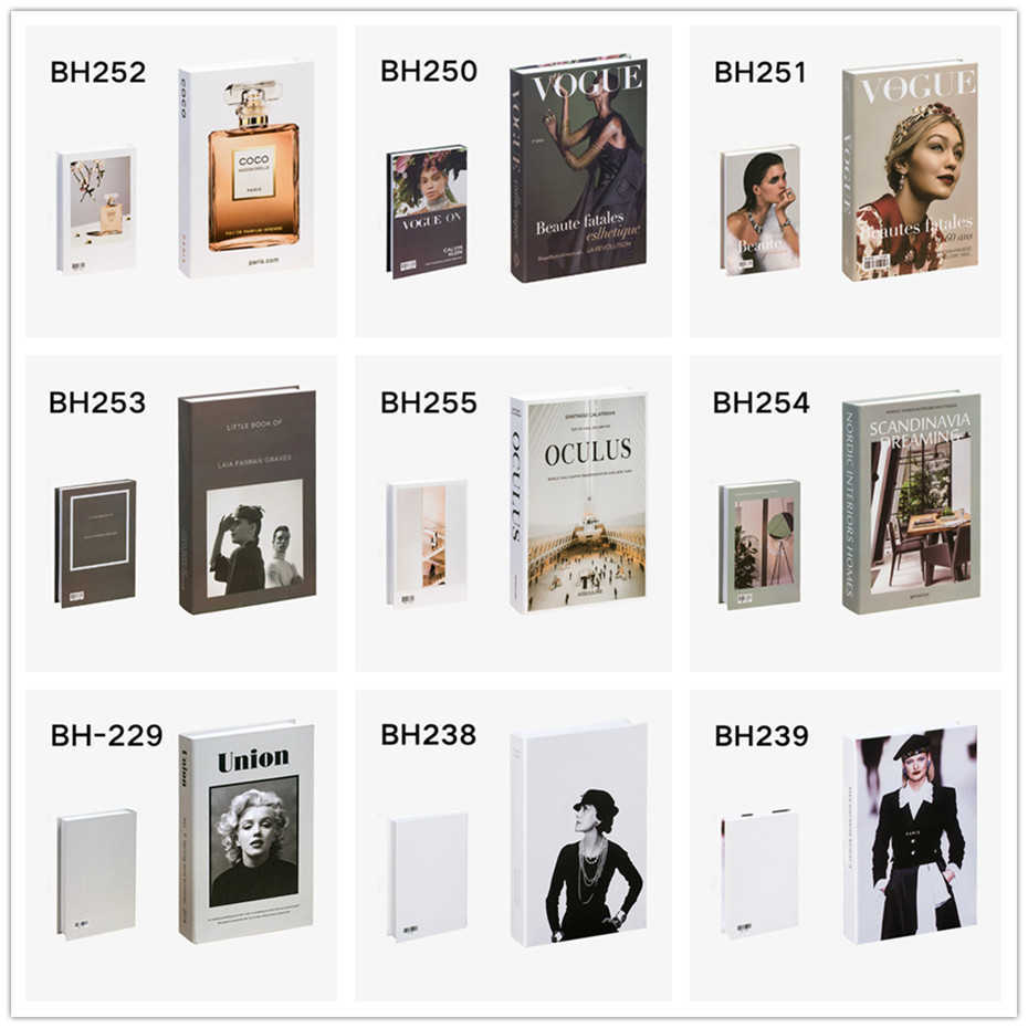 Fake Book Box Openable Luxury Brand Decorative Modern Simulation Fashion Home Decor s H0813 H0923 H0928
Fake Book Box Openable Luxury Brand Decorative Modern Simulation Fashion Home Decor s H0813 H0923 H0928