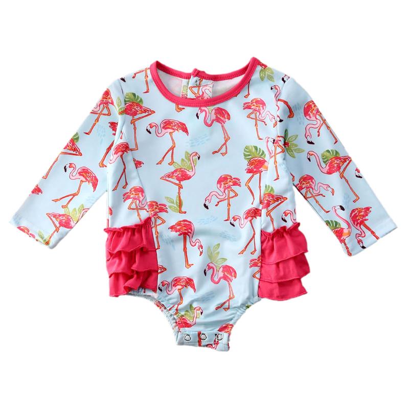 0-24M Toddler Flamingo Swimsuit Kids Baby Girls One Piece Bikini Swimwear Print Ruffles Long Sleeve Beachwear One-Pieces, Black
0-24M Toddler Flamingo Swimsuit Kids Baby Girls One Piece Bikini Swimwear Print Ruffles Long Sleeve Beachwear One-Pieces, Black
