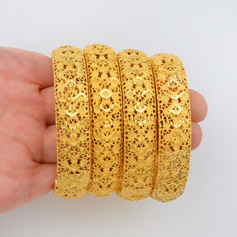 Anniyo 4 Pieces/Lot Gold Color Dubai Bangles for Women Ethiopian Bracelets Middle East Wedding Jewelry African Gifts #139006g
Anniyo 4 Pieces/Lot Gold Color Dubai Bangles for Women Ethiopian Bracelets Middle East Wedding Jewelry African Gifts #139006g
