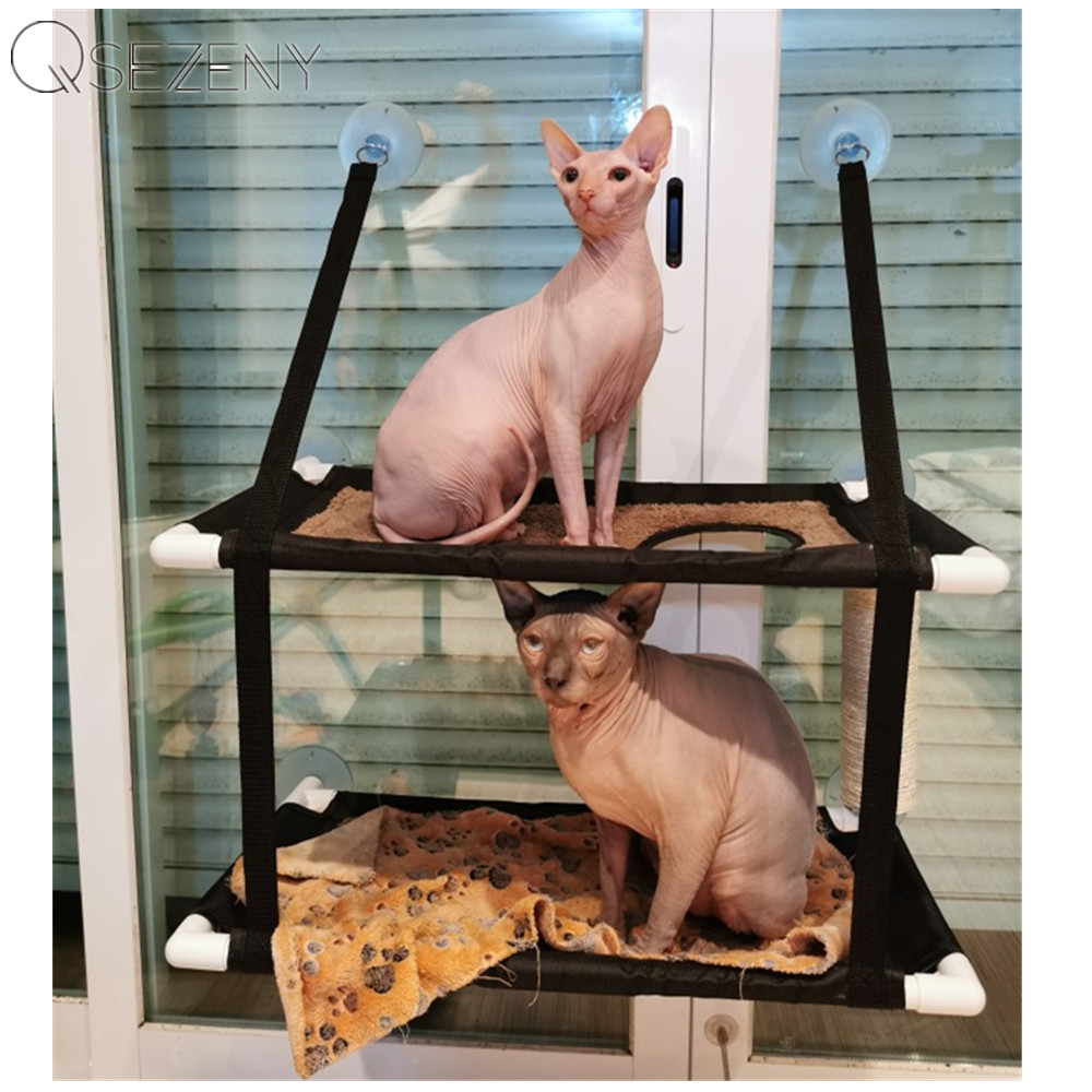 Cat Hammock Window Cat Sunny Seat Pet Waterproof Fabric Cat Bed Cimbing Seeping Mattress Singe ayer Doube Bearing 20kg
Cat Hammock Window Cat Sunny Seat Pet Waterproof Fabric Cat Bed Cimbing Seeping Mattress Singe ayer Doube Bearing 20kg