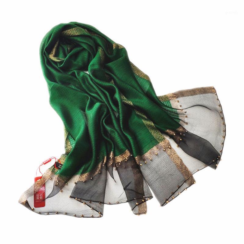 Fashion Bandana Luxury Scarves Women 50% Silk Wool Scarf Female Shawl All-Match Beaded Hijab Brand Designer, Blue;gray
Fashion Bandana Luxury Scarves Women 50% Silk Wool Scarf Female Shawl All-Match Beaded Hijab Brand Designer, Blue;gray