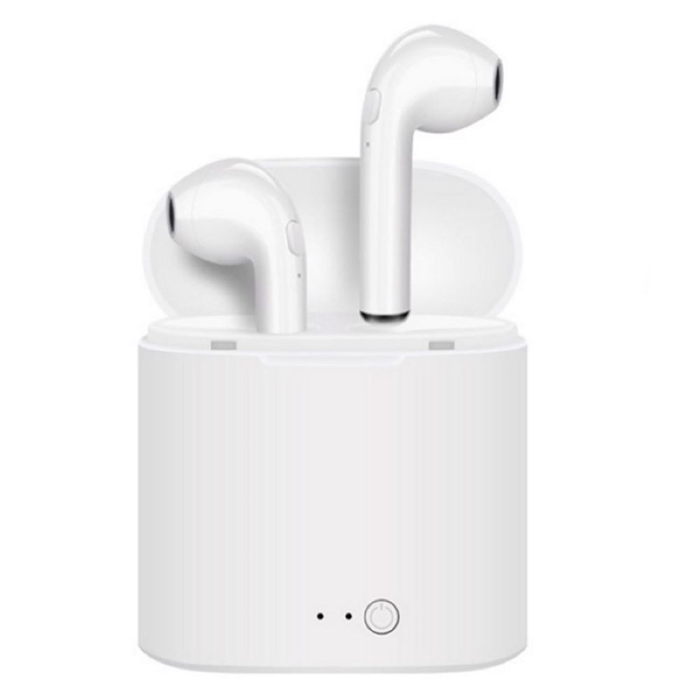 I7s TWS Wireless Binaural Bluetooth Earphone in-Ear Wireless Mini Stereo Earbud Headsets For All Smart Phone, White
I7s TWS Wireless Binaural Bluetooth Earphone in-Ear Wireless Mini Stereo Earbud Headsets For All Smart Phone, White