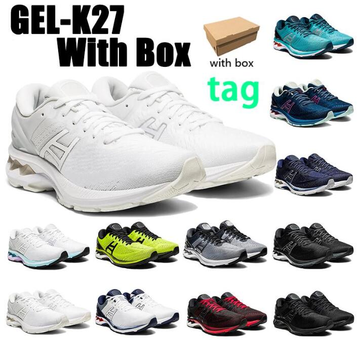 Top quality GEL-K27 mens running shoes platinum GS techno cyan sunrise red Mako Blue peacoat piedmont grey men women sneakers trainers
Top quality GEL-K27 mens running shoes platinum GS techno cyan sunrise red Mako Blue peacoat piedmont grey men women sneakers trainers