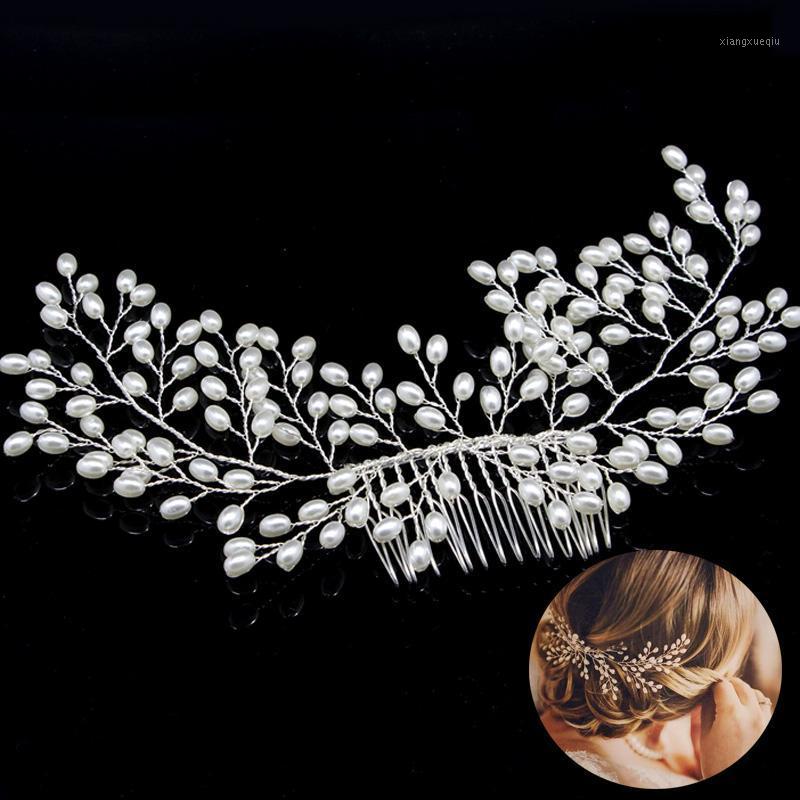 Hair Clips & Barrettes Pearl Comb For Women Fashion Simple Hairpins Elegant White Wedding Bridal Jewelry Accessories Gifts, Golden;silver
Hair Clips & Barrettes Pearl Comb For Women Fashion Simple Hairpins Elegant White Wedding Bridal Jewelry Accessories Gifts, Golden;silver