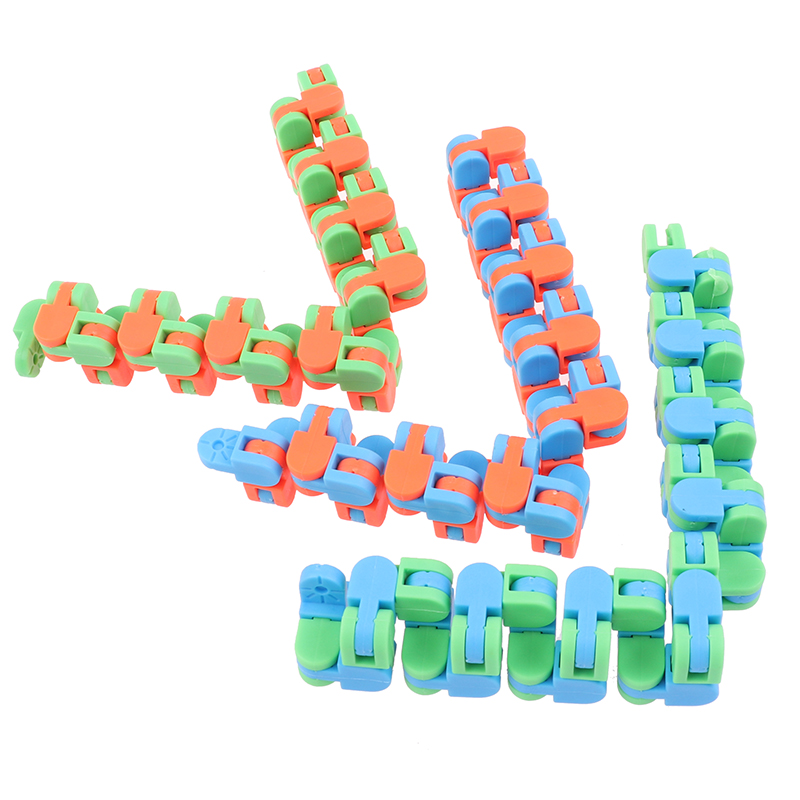 DHL Wacky Tracks Snap and Click Fidget Toys Kids Autism Snake Puzzles Classic Sensory Toy
DHL Wacky Tracks Snap and Click Fidget Toys Kids Autism Snake Puzzles Classic Sensory Toy