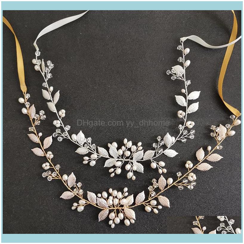 Jewelryhandmade Crystal Freshwater Pearls Alloy Leaf Bridal Hair Vine Headband Wedding Aessories Women Jewelry Clips & Barrettes Drop Delive
Jewelryhandmade Crystal Freshwater Pearls Alloy Leaf Bridal Hair Vine Headband Wedding Aessories Women Jewelry Clips & Barrettes Drop Delive
