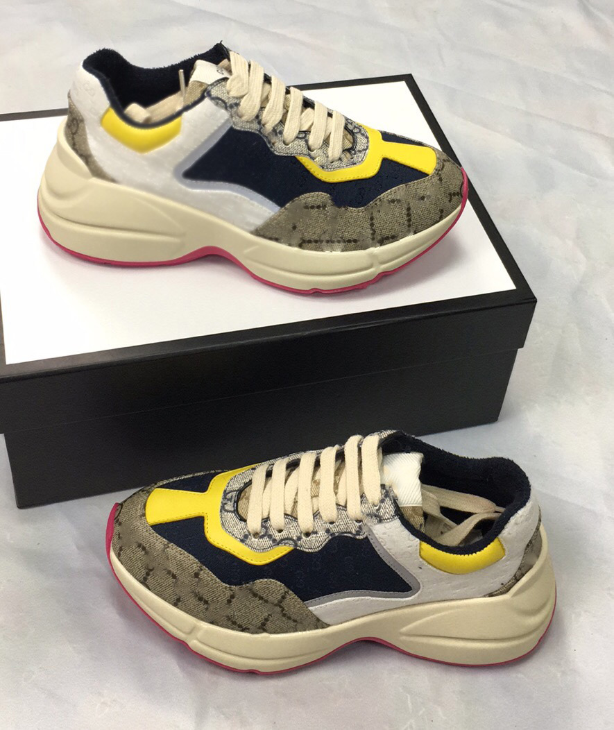 2021 Top Women Rhythmon Casual Shoes Dad Sneaker Design Maison retro canvas iconic jacquard fabric thick sole Luxe men sneaker, Black
2021 Top Women Rhythmon Casual Shoes Dad Sneaker Design Maison retro canvas iconic jacquard fabric thick sole Luxe men sneaker, Black