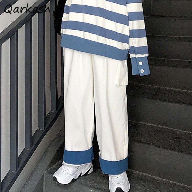 Women's Pants & Capris Women White Cargo Simple Korean Style All-match Harajuku Baggy Trousers Panelled Pockets Design Full Length Spring Au, Black;white
Women's Pants & Capris Women White Cargo Simple Korean Style All-match Harajuku Baggy Trousers Panelled Pockets Design Full Length Spring Au, Black;white