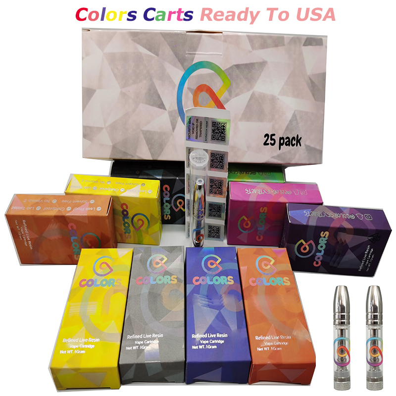 Colors Vapes Carts Vape Pen Cartridges 510 Thread Atomizer Disposable E Cigarettes Vaporizer 0.8ml Cart Packaging Thick Oil Pens Glass-Tanks
Colors Vapes Carts Vape Pen Cartridges 510 Thread Atomizer Disposable E Cigarettes Vaporizer 0.8ml Cart Packaging Thick Oil Pens Glass-Tanks