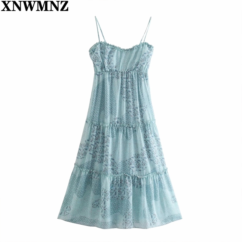women Dress Summer Elegant Sleeveless Beach Midi Backless Woman Green chic Ruffle hem Long Casual es robe 210520, Light green
women Dress Summer Elegant Sleeveless Beach Midi Backless Woman Green chic Ruffle hem Long Casual es robe 210520, Light green