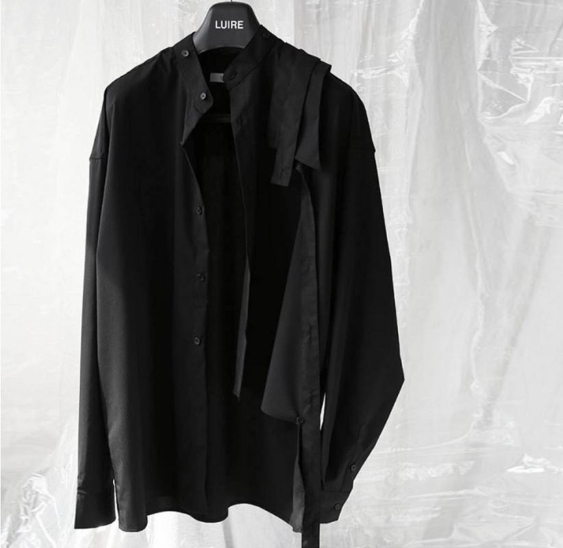 S-6XL 2021 Men Women's Clothing Original Personality Handsome Long Sleeve Shirt Lovers Plus Size Stage Singer Costumes Men's Casual Shirts