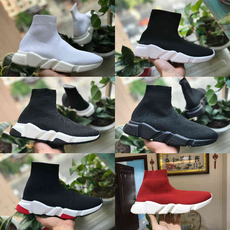 Wholesale 2021 Speed Trainer Black Red Luxury High Casual Sock Shoes Men Women Cheap Fashion Paris Designer Sneakers High Quality EUR36-45 X01
Wholesale 2021 Speed Trainer Black Red Luxury High Casual Sock Shoes Men Women Cheap Fashion Paris Designer Sneakers High Quality EUR36-45 X01