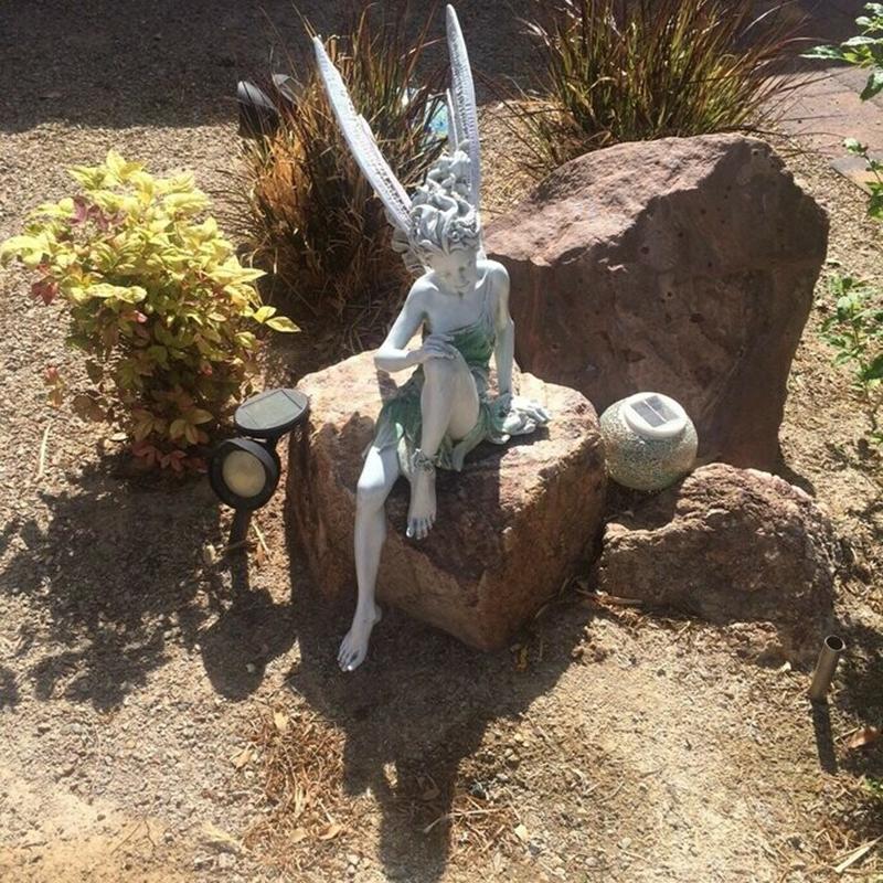 Tudor And Turek Sitting Fairy Statue Garden Ornament Resin Craft Landscaping Yard Decoration IQ6 Decorations
Tudor And Turek Sitting Fairy Statue Garden Ornament Resin Craft Landscaping Yard Decoration IQ6 Decorations