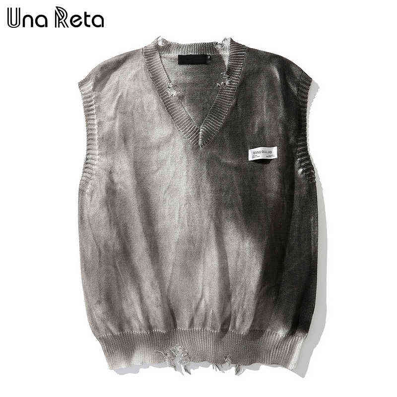 Una Reta Tie Dye Sweater Vest Men Streetwear Men's Vests V Neck Pullover Men Sleeveless Sweater Hole Men's Sweater 211109, Pink
Una Reta Tie Dye Sweater Vest Men Streetwear Men's Vests V Neck Pullover Men Sleeveless Sweater Hole Men's Sweater 211109, Pink