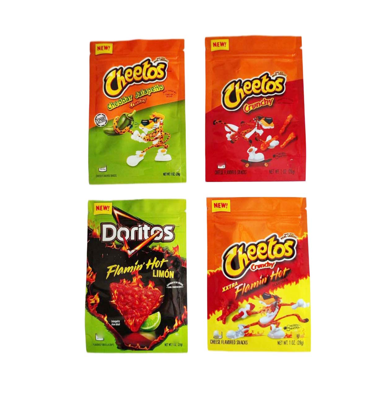 Customized Doritos Cheetos chips Edibles Gummies Bags For original Cheese Crunch Flamin limon Cheddar Edible Packages Resealable Zipper Lock Mylar Packaging Bag
Customized Doritos Cheetos chips Edibles Gummies Bags For original Cheese Crunch Flamin limon Cheddar Edible Packages Resealable Zipper Lock Mylar Packaging Bag