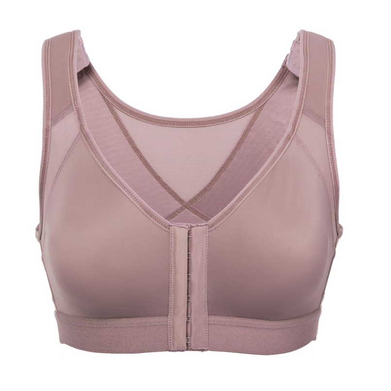 Delimira Women's Full Coverage Wire Free Back Support Front Closure Bra 211110, Taupe03
Delimira Women's Full Coverage Wire Free Back Support Front Closure Bra 211110, Taupe03