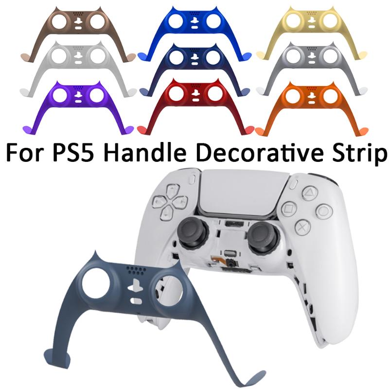 1pc Decorative Replacement Strip PC Shell Cover Gamepad Skin For PS5 Controller Joystick Handle Controle Game Controllers & Joysticks
1pc Decorative Replacement Strip PC Shell Cover Gamepad Skin For PS5 Controller Joystick Handle Controle Game Controllers & Joysticks