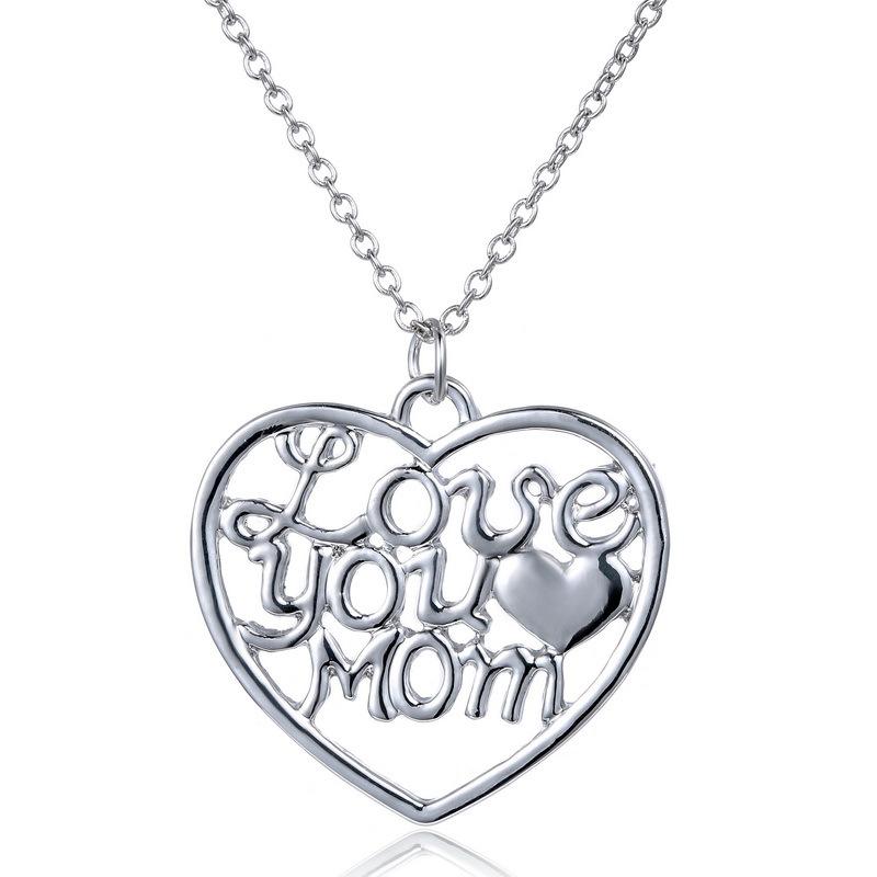 Pendant Necklaces Mother's Day Hollow Out Heart-shaped Necklace Fashion Women's Party Jewelry Accessories Gift To Mom
Pendant Necklaces Mother's Day Hollow Out Heart-shaped Necklace Fashion Women's Party Jewelry Accessories Gift To Mom