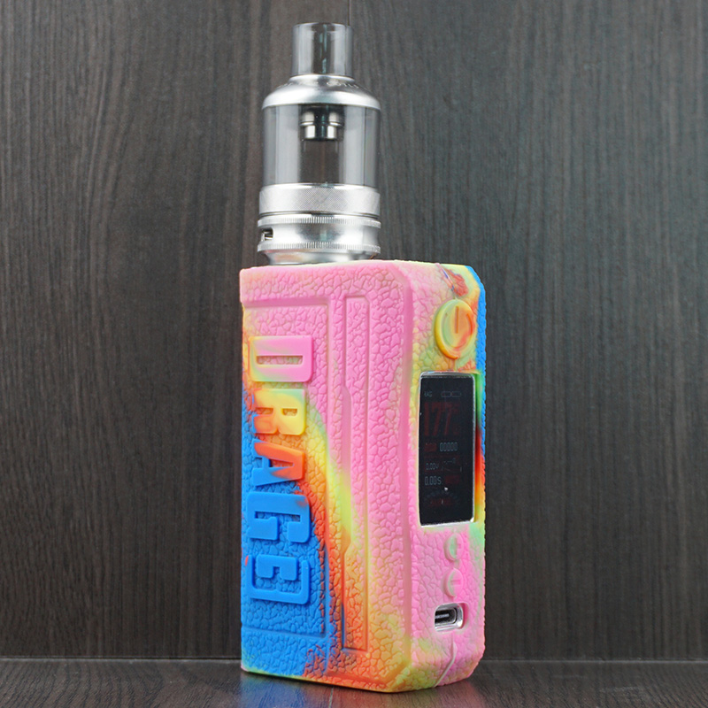20pcs Newest Protective Silicone Case For VOOPOO Drag 3 Pod Kit Silicone Cover Skin with 9 colors
20pcs Newest Protective Silicone Case For VOOPOO Drag 3 Pod Kit Silicone Cover Skin with 9 colors