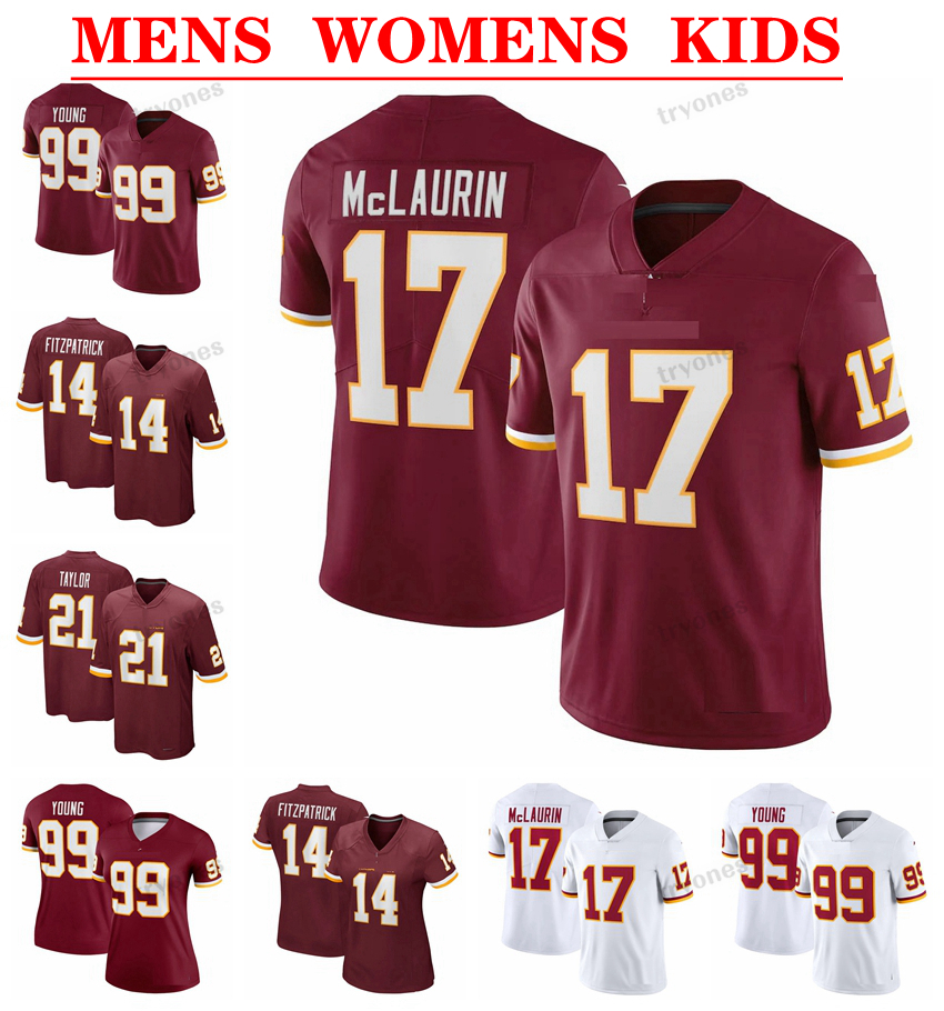 Mens 99 Chase Young 17 Terry McLaurin Womens Kids Custom Football Team Jerseys 14 Ryan Fitzpatrick 26 Landon Collins Montez Sweat 4 Heinicke 21 Sean Taylor Jersey, Mens s-xxxl
Mens 99 Chase Young 17 Terry McLaurin Womens Kids Custom Football Team Jerseys 14 Ryan Fitzpatrick 26 Landon Collins Montez Sweat 4 Heinicke 21 Sean Taylor Jersey, Mens s-xxxl