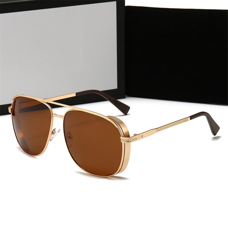 2021 Luxury design Sunglasses women men Brand designer Good Quality Fashion metal Oversized sung lasses vintage female male UV400, White;black
2021 Luxury design Sunglasses women men Brand designer Good Quality Fashion metal Oversized sung lasses vintage female male UV400, White;black