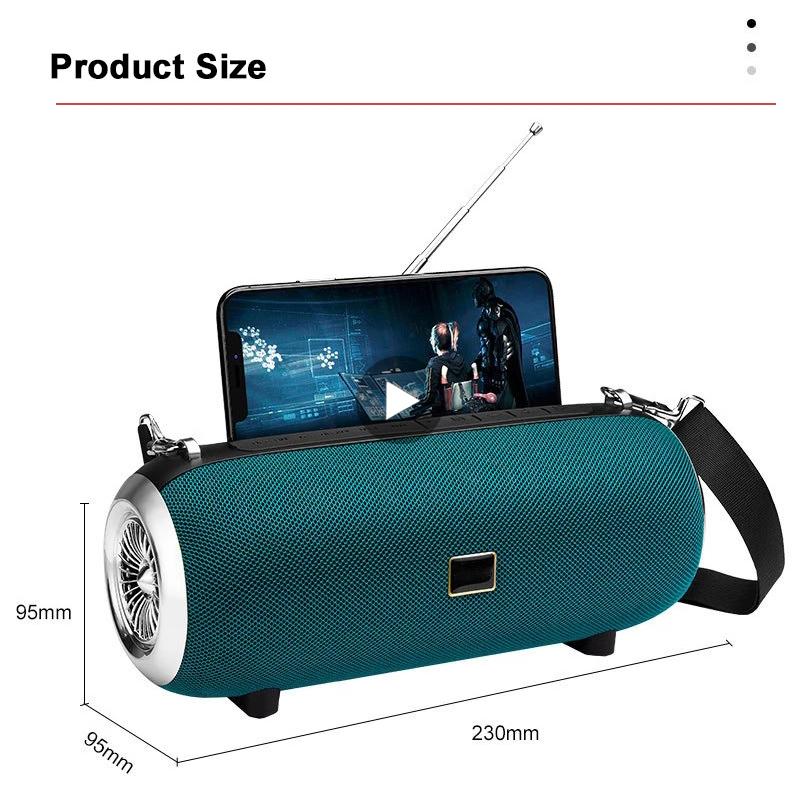 Portable Speakers Powerful Subwoofer Radio FM Wireless High Power Caixa De Som Bluetooth Speaker Music Sound Box Blutooth For Bass Baffle
Portable Speakers Powerful Subwoofer Radio FM Wireless High Power Caixa De Som Bluetooth Speaker Music Sound Box Blutooth For Bass Baffle