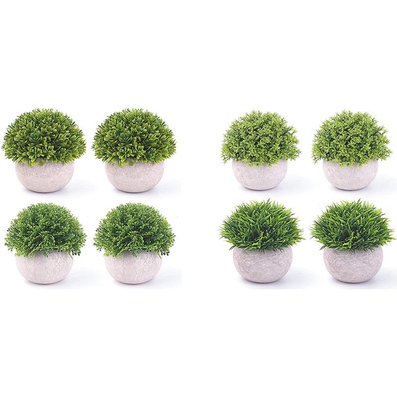Decorative Flowers & Wreaths 4 Pcs Potted Plastic Artificial Green Plants, Fake Topiary Shrubs Plant, Small Faux Greenery, For Bathroom Home, Blue
Decorative Flowers & Wreaths 4 Pcs Potted Plastic Artificial Green Plants, Fake Topiary Shrubs Plant, Small Faux Greenery, For Bathroom Home, Blue