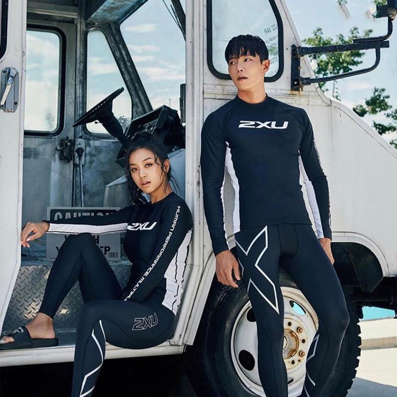 Long Sleeve Of Women Swimsuit 2021 With For Wetsuit Diving Suit Split Pants Surf Swim Plaid Linen Sierra Surfer Rashguard One-Piece Suits
Long Sleeve Of Women Swimsuit 2021 With For Wetsuit Diving Suit Split Pants Surf Swim Plaid Linen Sierra Surfer Rashguard One-Piece Suits
