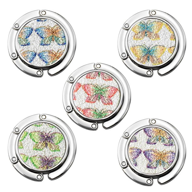 Interior Decorations 1pc Bag Hook Portable Foldable Round PU Holder Alloy Magic Hooks Unique Multi-pattern Table Side Hanging For Tableside
Interior Decorations 1pc Bag Hook Portable Foldable Round PU Holder Alloy Magic Hooks Unique Multi-pattern Table Side Hanging For Tableside